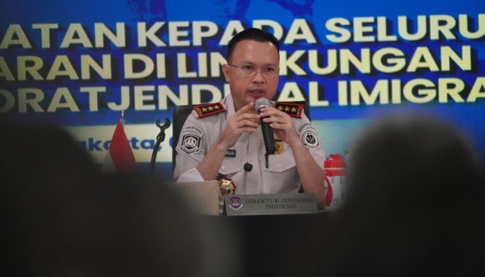 Dirjen Imigrasi Ajak Jajaran Perkuat Integritas dan Rebut Kembali Kepercayaan Publik