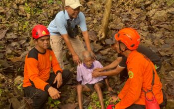 Lansia Hilang di Hutan Sanglor Gunungkidul Ditemukan Selamat