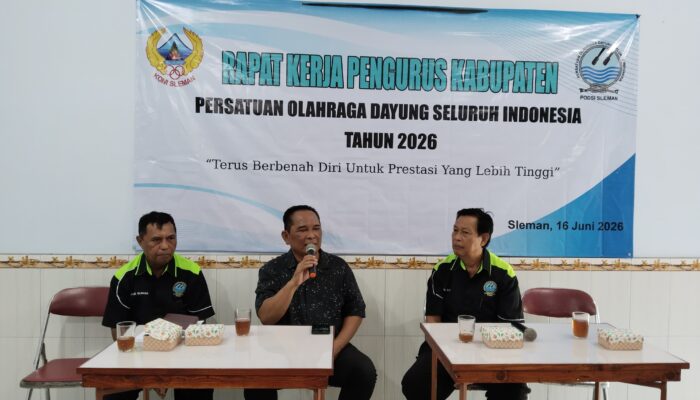 Atlet Dayung Sleman Diminta Tetap Berprestasi Meski Hadapi Keterbatasan Fasilitas