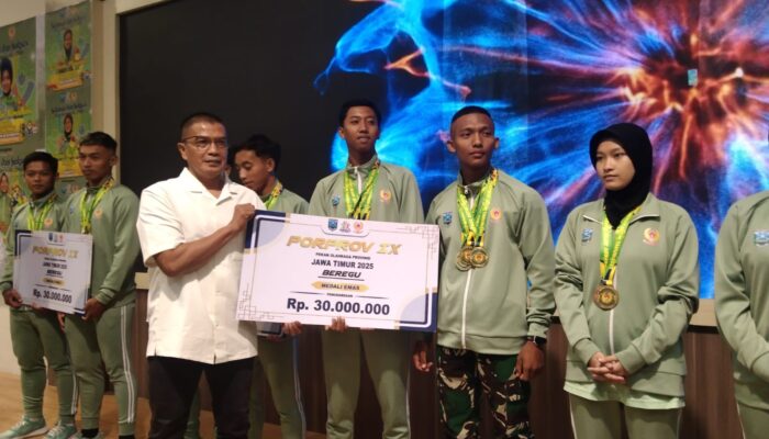 KONI Kabupaten Probolinggo Serahkan Bonus Atlet Porprov Jatim 2025, Rakerkab 2026 Fokus Tingkatkan Prestasi
