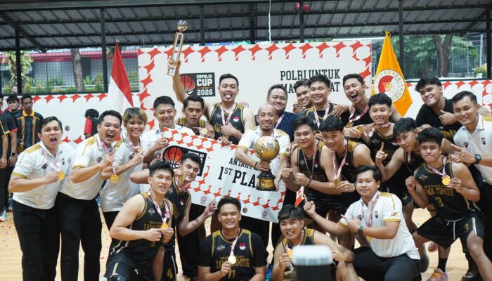 Dipimpin Christian Tobing, Polda Jatim Sabet Trofi Bergengsi Kapolri Cup 2026
