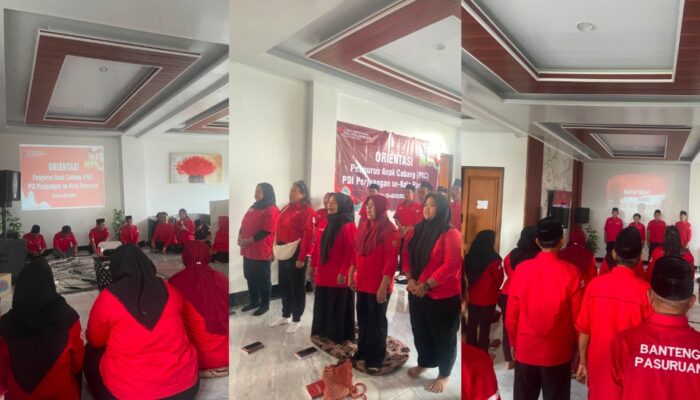 Perkuat Ideologi dan Militansi Kader, DPC PDI Perjuangan Kota Pasuruan Gembleng PAC Selama Dua Hari di Kota Batu