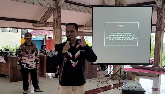 Peserta KML Siaga dan Penggalang Kwarcab Banyumas Dibekali Materi Jurnalistik