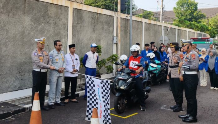 100 Pelajar dan Mahasiswa DIY Adu Ketrampilan Berkendara Aman