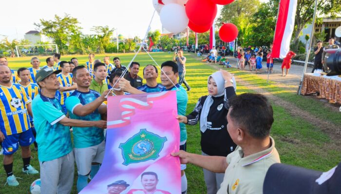 Bupati Subandi Resmi Buka Turnamen Sepak Bola Antar RW Sukodono
