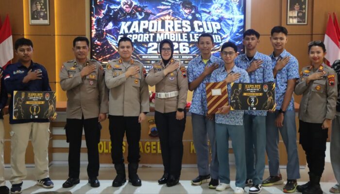 Polres Magelang Kota Gelar Turnamen E-Sport, Diikuti 43 Tim Pelajar