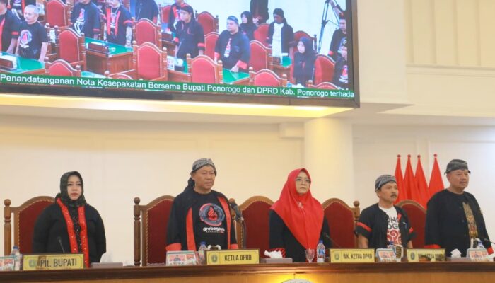 DPRD Ponorogo Bahas Raperda Atas Usulan Pembentukan 5 Desa