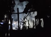 Diduga Korsleting Listrik, ‘Cottage’ Ternak Lele di Ponorogo Terbakar