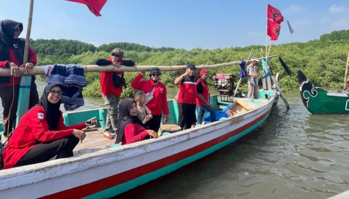 Susuri Hutan Mangrove dengan Perahu Nelayan, PDI Perjuangan Siapkan Langkah Strategis Konservasi