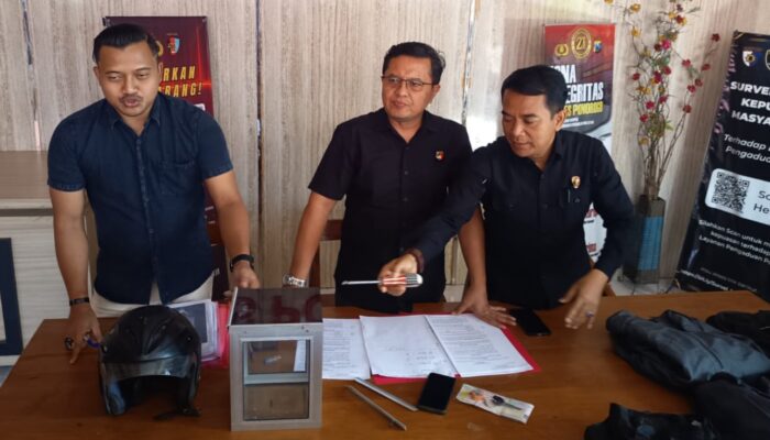 Polisi Tangkap Spesialis Pencurian Kotak Amal yang Beraksi di 26 TKP di Ponorogo