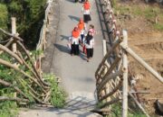 Empat Tahun Terputus, Jembatan Sungai Lopasir Banyumas Akhirnya Dibangun, Warga Tak Lagi Bergantung pada Jembatan Darurat