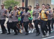 Kapolre Magelang Kota Buka Fun Run dan Bhayangkara Kejar-Kejarun 100 Sprint Challenge