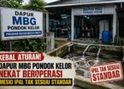 Kebal Teguran? Dapur MBG Pondok Kelor Beroperasi Meski IPAL Melanggar Ketentuan