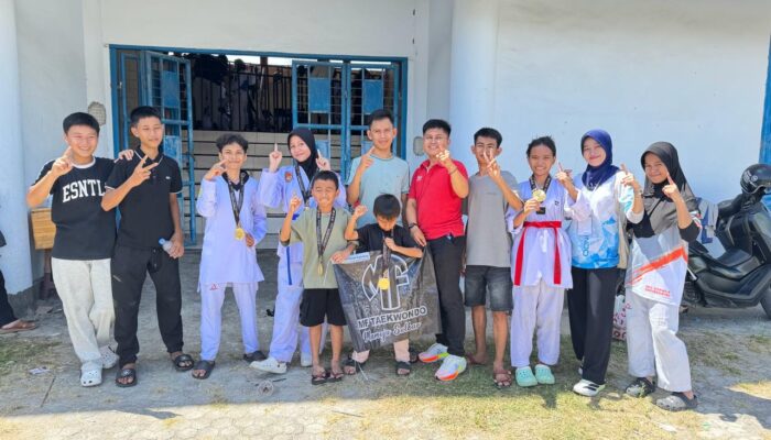 MF Taekwondo Mamuju Sapu Bersih 10 Medali di Sulteng Open Series VII, Raih 5 Emas dan 5 Perak