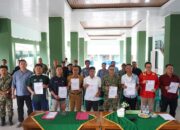 Kodim 0402/OKI Perkuat Komitmen Bersama Cegah Karhutla, Wujudkan Kabupaten Bebas Asap