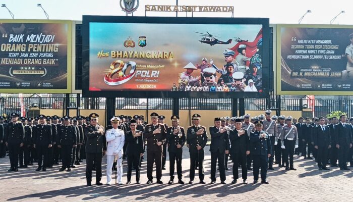 Hari Bhayangkara ke-80, Polresta Sidoarjo Perkuat Sinergi dan Tegaskan Komitmen Tingkatkan Pelayanan Masyarakat