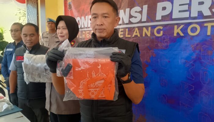 Kurir Tembakau Sintetis Serahkan Diri ke Polisi, 31 Paket Seberat 1,5 Kg Diamankan di Magelang