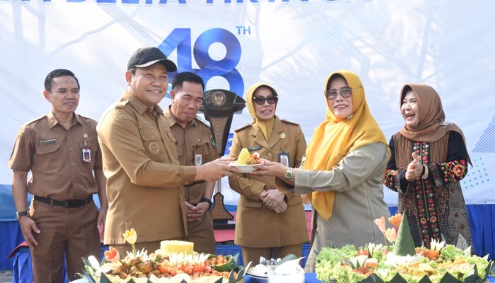 HUT ke-48 Perumda Delta Tirta, Bupati Subandi Soroti Kebocoran Air dan Rendahnya Cakupan Layanan
