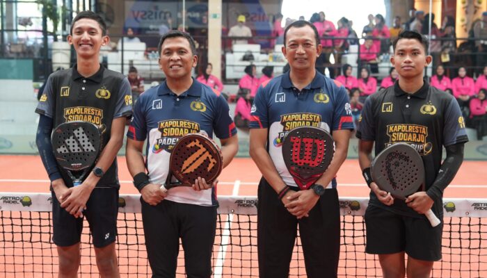 Polresta Sidoarjo Gelar Kapolresta Padel Cup I 2026, Semarakkan Hari Bhayangkara ke-80
