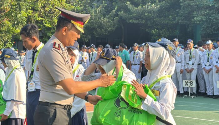 Buka MPLS SMAN 2 Sidoarjo, Wakapolresta Ajak Pelajar Disiplin dan Jauhi Judi
