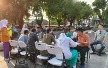 PKU Jogja On The Road Layani Cek Kesehatan Gratis di Titik Nol Kilometer