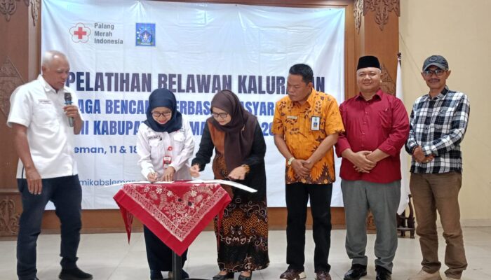 Delapan Kalurahan di Sleman Perkuat Kesiapsiagaan Bencana Melalui Pelatihan Relawan SIBAT