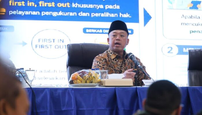Menteri Nusron Instruksikan Transformasi Total ATR/BPN, Tegaskan Rakyat Adalah Raja yang Harus Dilayani