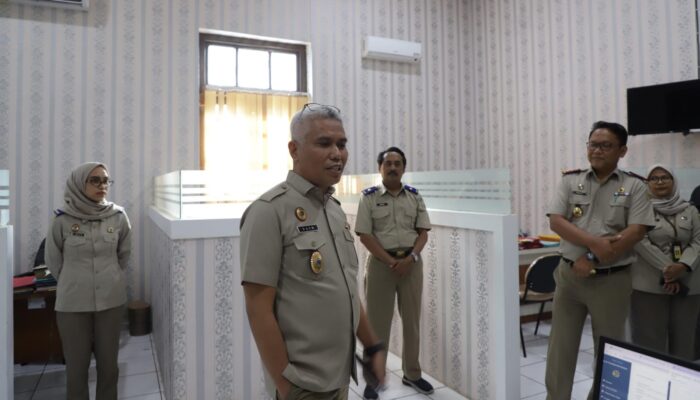 Kakanwil BPN Jatim Tinjau Kantah Kota Pasuruan, Tekankan Pelayanan Cepat, Transparan, dan Berintegritas