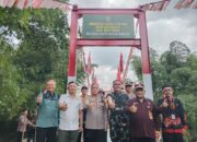 Pangdam IV/Diponegoro Resmikan Jembatan Gantung Perintis Garuda di Desa Kalibagor