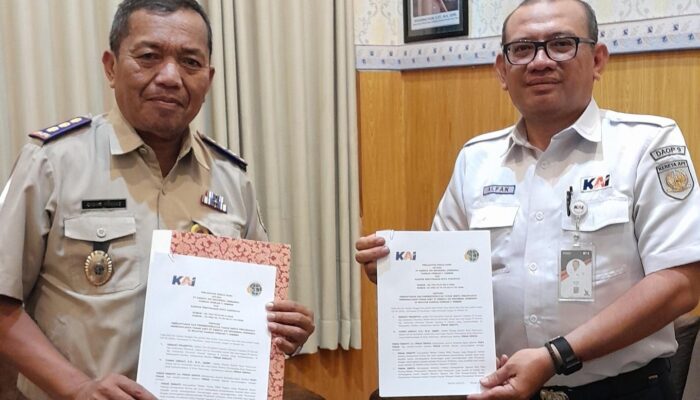 Kantah Kota Pasuruan dan PT KAI Perkuat Sinergi, Pengamanan Aset Negara Kini Lebih Terarah