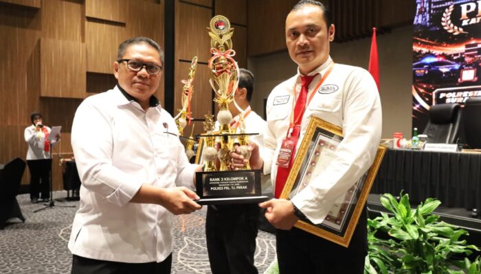 Satresnarkoba Polres Pelabuhan Tanjung Perak Sabet Juara II Pengungkapan Kasus Narkoba Tingkat Polda Jatim