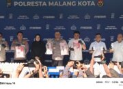 Polresta Malang Kota Bongkar Jaringan Narkoba Lintas Daerah, Sita 2 Kg Sabu dan 490 Ribu Pil Double L