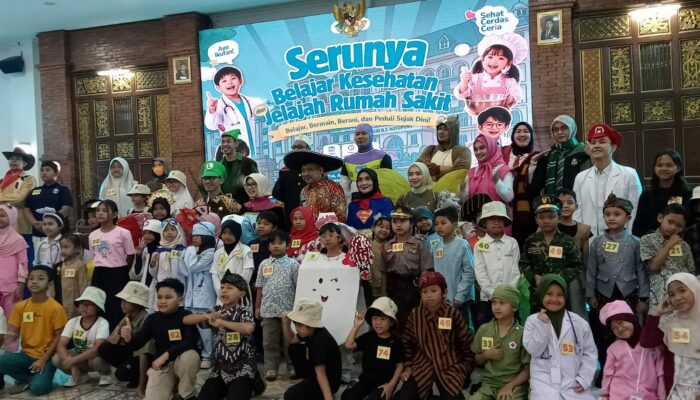 Peringati Hari Anak Nasional, RSUD Notopuro Ajak 100 Anak Jelajahi Dunia Kesehatan Lewat Hospital Tour