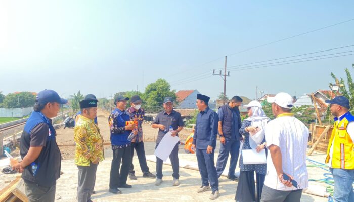 Komisi III DPRD Kota Pasuruan Sidak Jembatan Bok Wedi, Progres Pekerjaan Capai 73 Persen dan Lampaui Target