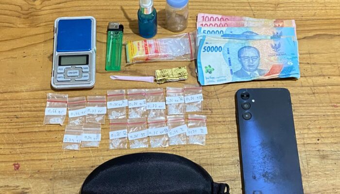 Polisi Gerebek Rumah Kos di Panji, Terduga Pengedar Sabu Ditangkap dengan Barang Bukti 4,41 Gram