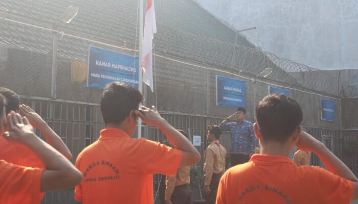 Jelang HUT ke-81 RI, 515 Warga Binaan Lapas Sidoarjo Diusulkan Remisi, 12 Orang Bebas