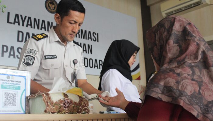 Sambut HUT ke-81 RI, Lapas Sidoarjo Gelar Pemeriksaan Kesehatan Gratis untuk Masyarakat