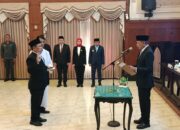 Mantan Kadis DPUPRPKP Resmi Jabat Sekda Kota Malang