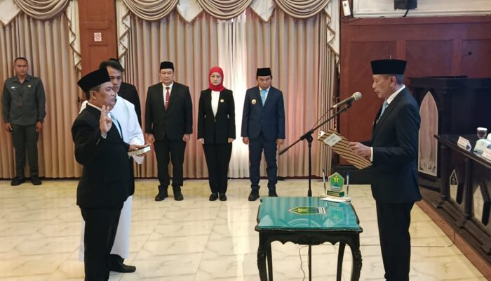 Mantan Kadis DPUPRPKP Resmi Jabat Sekda Kota Malang