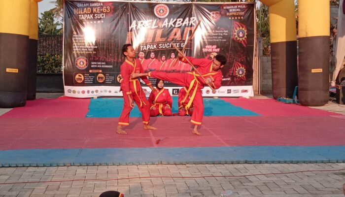 SLB Muhammadiyah Tunas Bangsa Meriahkan Milad ke-63 Tapak Suci di Asembagus