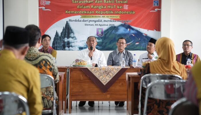 Hadiri Sarasehan di SMPN 1 Godean, Bupati Sleman Dukung Komitmen Transparansi Tata Kelola Pendidikan