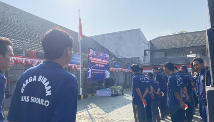Lepas Balon ke Udara, Lapas Sidoarjo Resmi Buka PORSENAP 2026