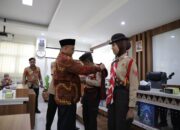 Bawa Nama Baik Sleman di Tingkat Nasional, Bupati Lepas Rombongan Kwarcab ke Jamnas XII Cibubur