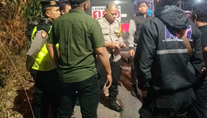 Rusak Palang Pintu KA, Seorang Lelaki Diamankan Polisi