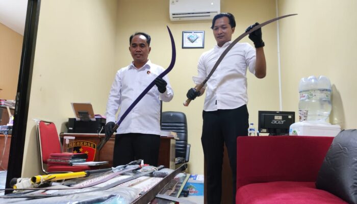 Tawuran di Jalan Singosari Magelang, Polisi Amankan Tiga Remaja dan Sembilan Sajam
