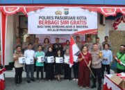 HUT ke-81 RI, Satlantas Polres Pasuruan Kota Bagikan SIM Gratis Lewat Program SAE