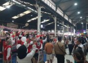 Stasiun “Tugu’ Yogyakarta Semarak, Penumpang Ikuti Peringatan Detik-detik Proklamasi