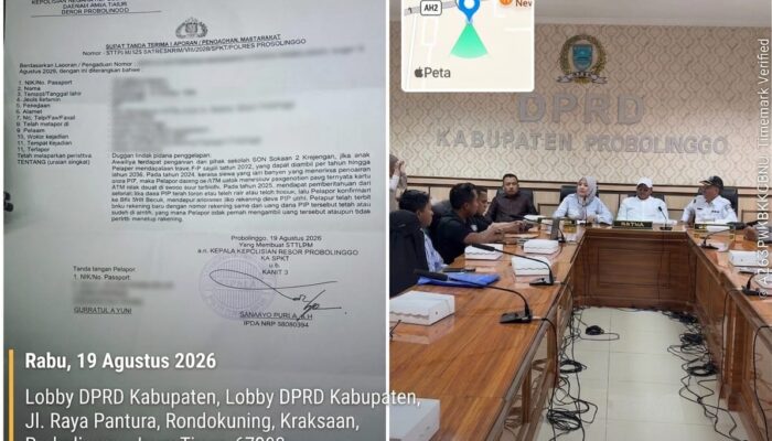 DPRD Probolinggo Dorong Proses Hukum dan Audit Penyaluran Dana PIP