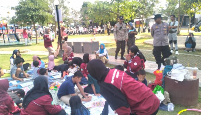 Polsek Buduran Hadir Humanis, Ciptakan Ruang Publik Aman dan Nyaman bagi Anak