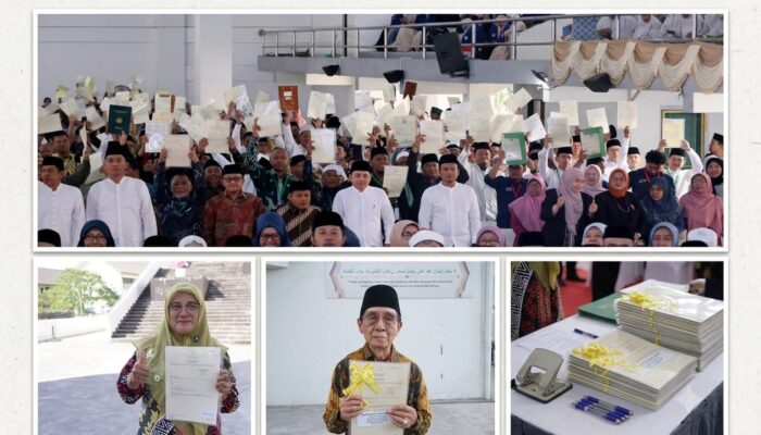 Sertipikat Tanah Wakaf Jaga Amanah Umat, Program Percepatan ATR/BPN Dirasakan Warga Sulsel